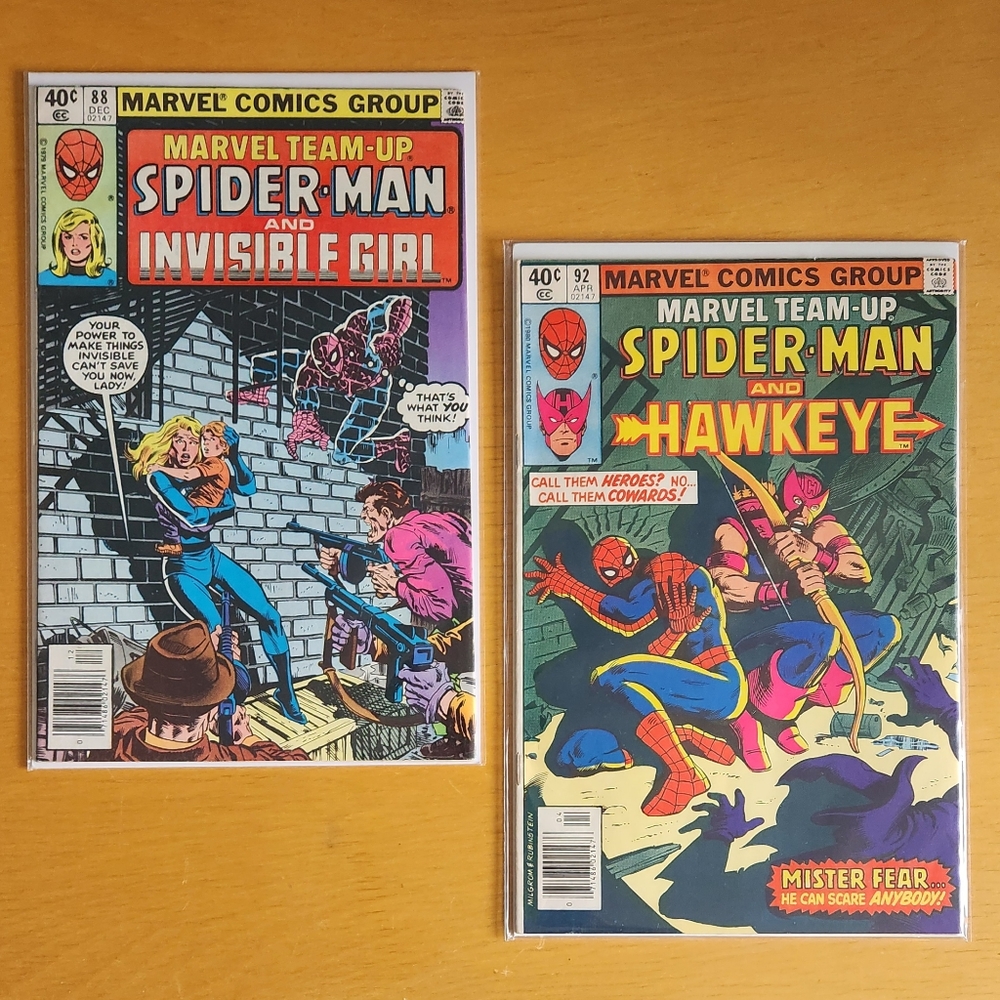 Marvel Team-Up #88, #92 - 1970s-80s Marvel Comics (Lot of 2) Spider-Man…